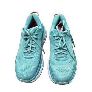 HOKA ONE ONE Bondi 7 Women's Running Shoes Size 8.5 US Aquarelle Blue 1110519